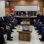 VALİ ÇEBER, EMNİYET MENSUPLARINI MAKAMINDA AĞIRLADI