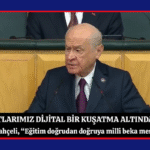 BAHÇELİ, “MESELE YALNIZCA BİR ASAYİŞ MESELESİ DEĞİLDİR”