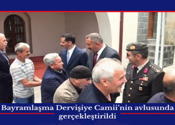 160 YILLIK MANEVİ ATMOSFERDE BAYRAMLAŞMA