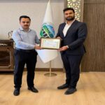 KAYMAKAM ERCİYAS’TAN MÜFTÜ AYYILDIZ’A BAŞARI BELGESİ