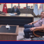 AK PARTİ OSMANİYE MERKEZ İLÇE BAŞKANI KARACA’YA NEZAKET ZİYARETİ