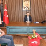 YAYIN KOORDİNATÖRÜMÜZ CINCIK’TAN KAYMAKAM OĞUZTÜRK’E ZİYARET