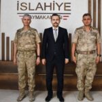 TÜMGENERAL ŞEN’DEN KAYMAKAM OĞUZTÜRK’ ZİYARET