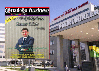 GAZİANTEP ŞEHİR HASTANESİ’NİN BAŞARILARI DERGİYE KAPAK OLDU