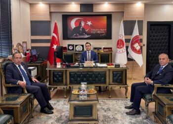 DEİK İŞ KONSEYİ BAŞKANI ÜNLÜ’DEN BAŞSAVCI ŞAHİN’E ZİYARET