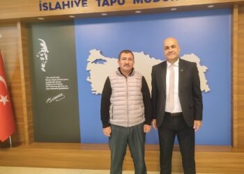YAYIN KOORDİNATÖRÜMÜZ CINCIK’TAN TAPU MÜDÜRÜ POLAT’A ZİYARET
