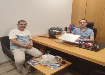 YAYIN KOORDİNATÖRÜMÜZ CINCIK’TAN İŞ BANKASI’NA HAYIRLI OLSUN ZİYARETİ